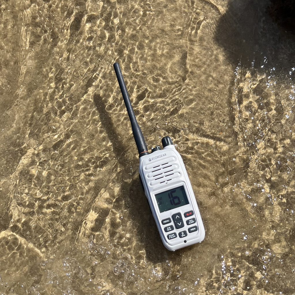 EcoXGear EXM600 VHF Marine Radio 6W