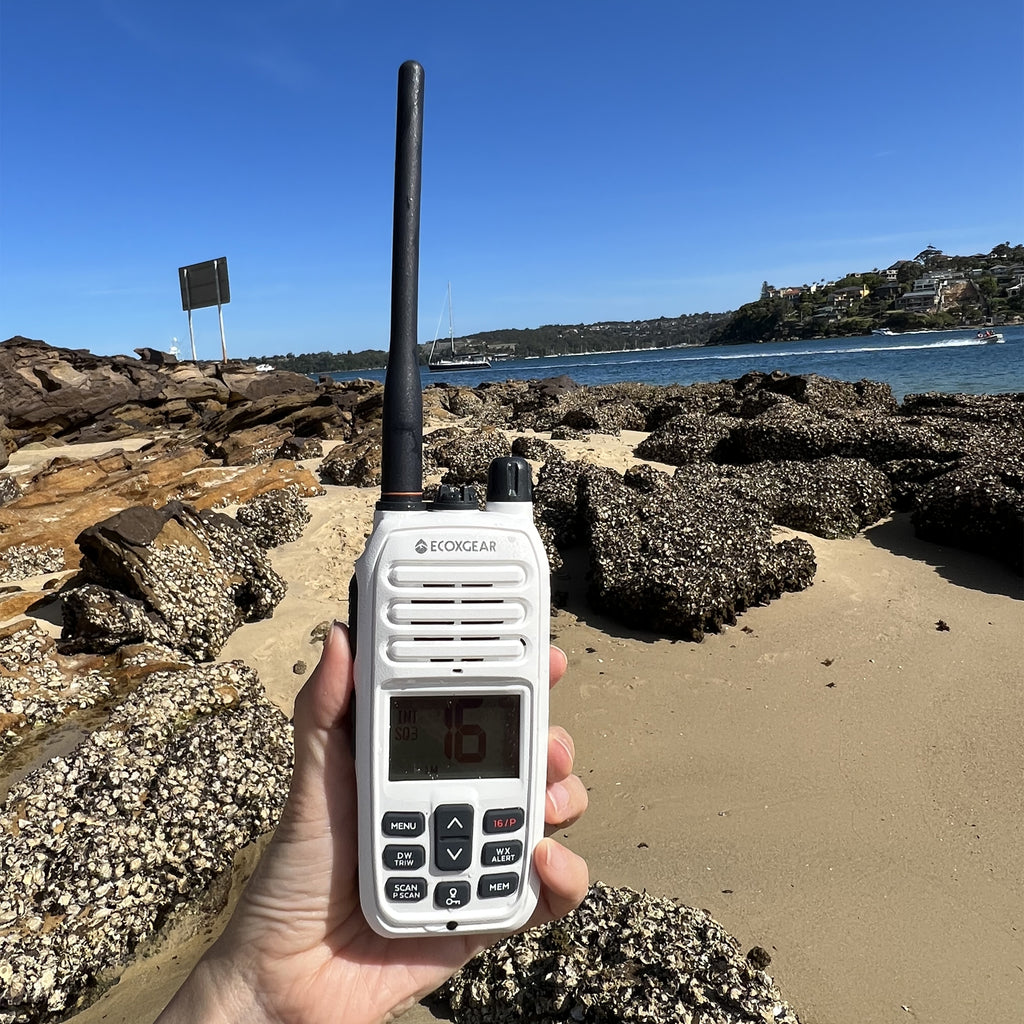 EcoXGear EXM600 VHF Marine Radio 6W