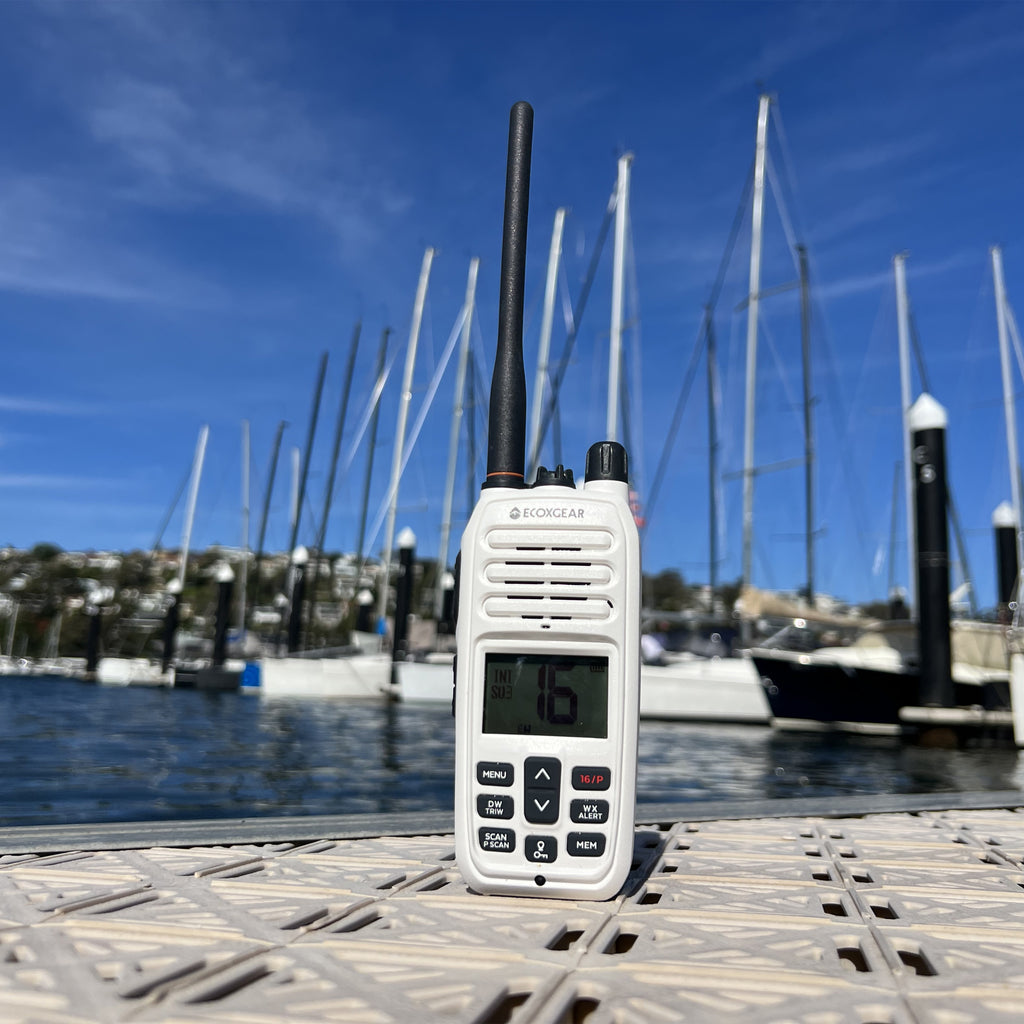 EcoXGear EXM600 VHF Marine Radio 6W