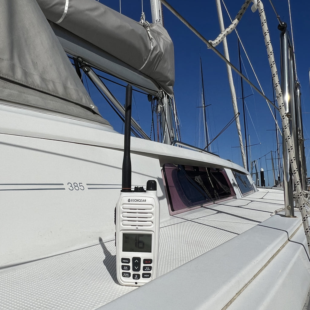EcoXGear EXM600 VHF Marine Radio 6W