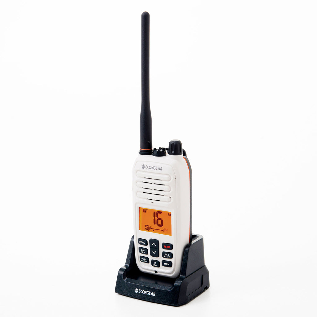EcoXGear EXM600 VHF Marine Radio 6W