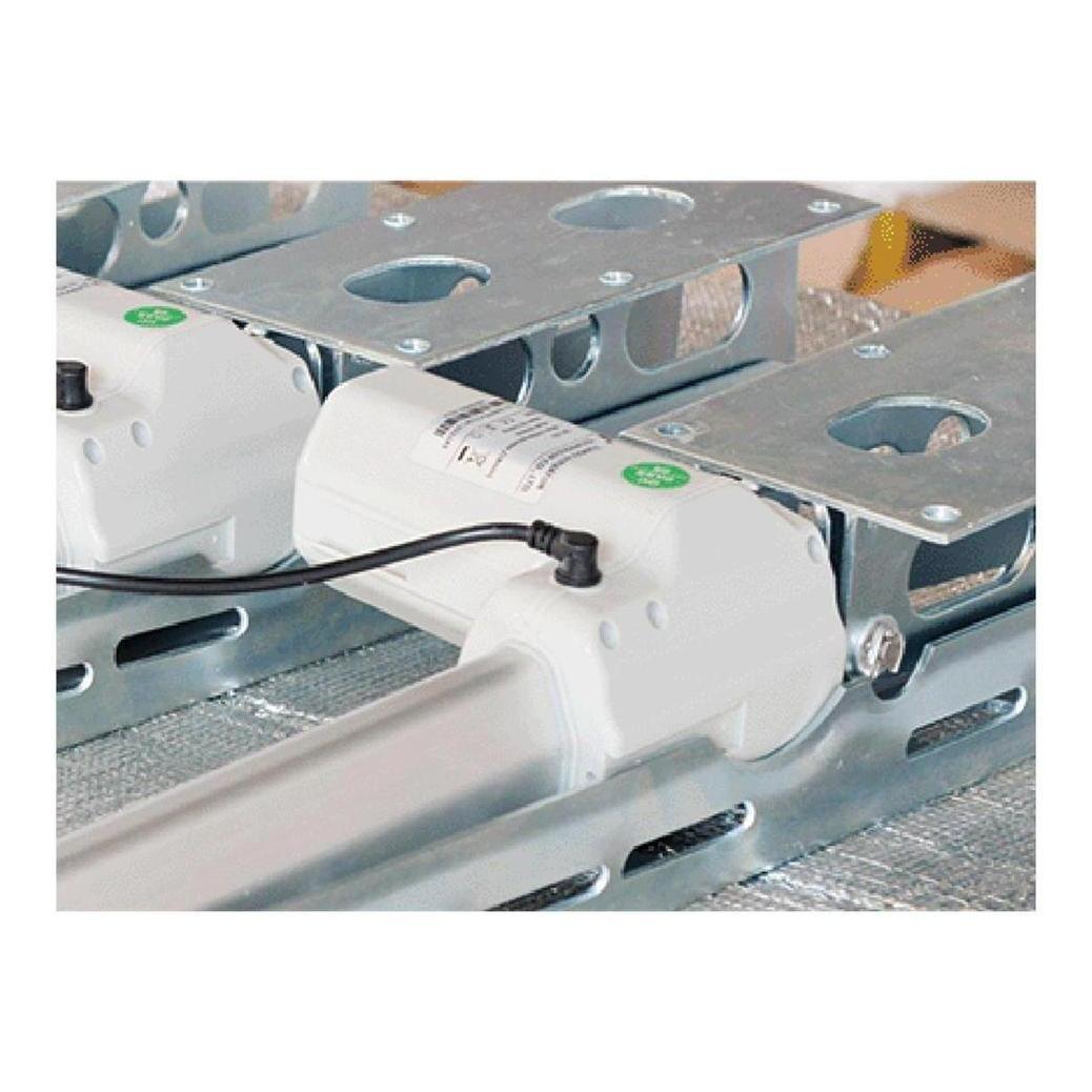 Electric 4 x Drop Down Stabilizer leg Corner Steadies 670mm Zinc