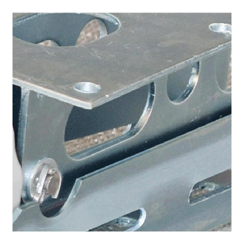 Electric 4 x Drop Down Stabilizer leg Corner Steadies 670mm Zinc