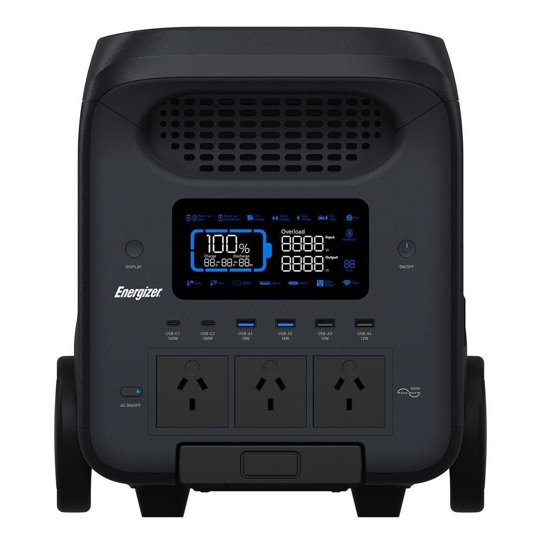 Energizer Peak 3000 Portable Power Station 200AH - 2560Wh