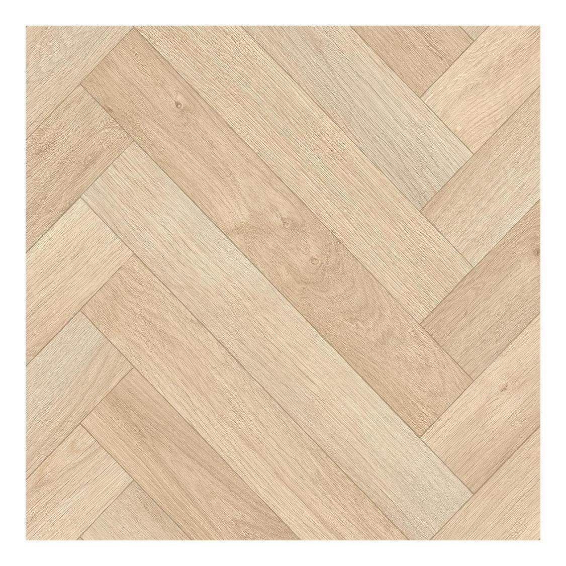 Eurolux Flooring Collection Herringbone Light Beach Oak 2.4m Wide (Per Meter)