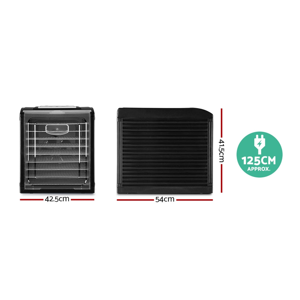 Devanti Food Dehydrator 9 Trays Black