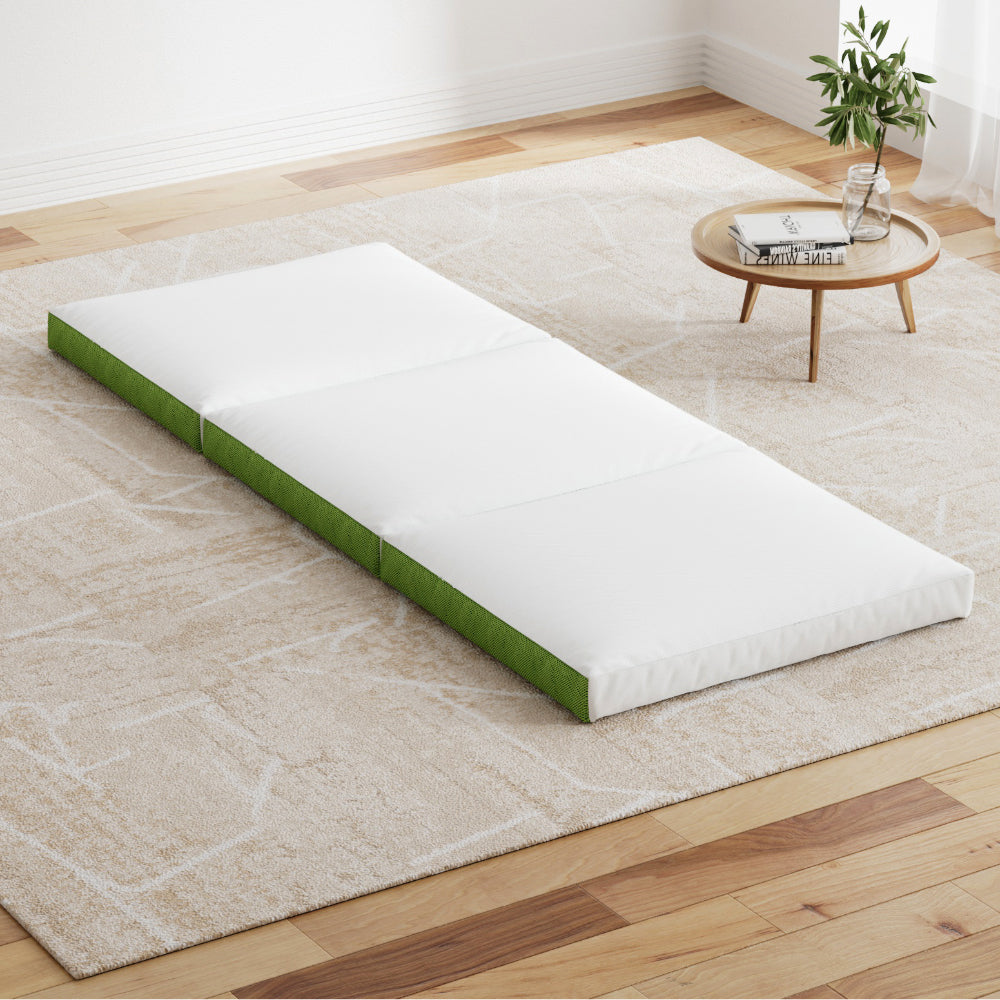 Giselle Bedding Foldable Mattress Folding Foam Trifold Green - RV Online