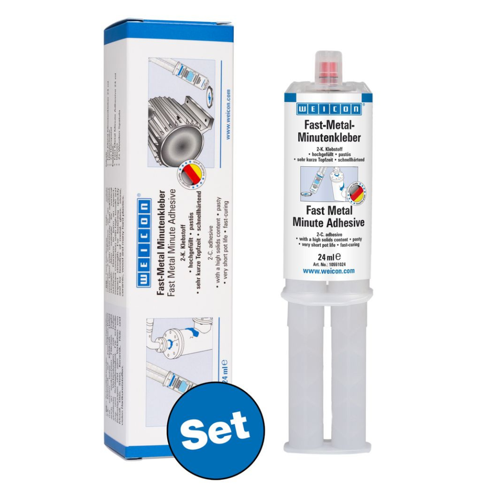 WEICON Fast-Metal Minute Adhesive