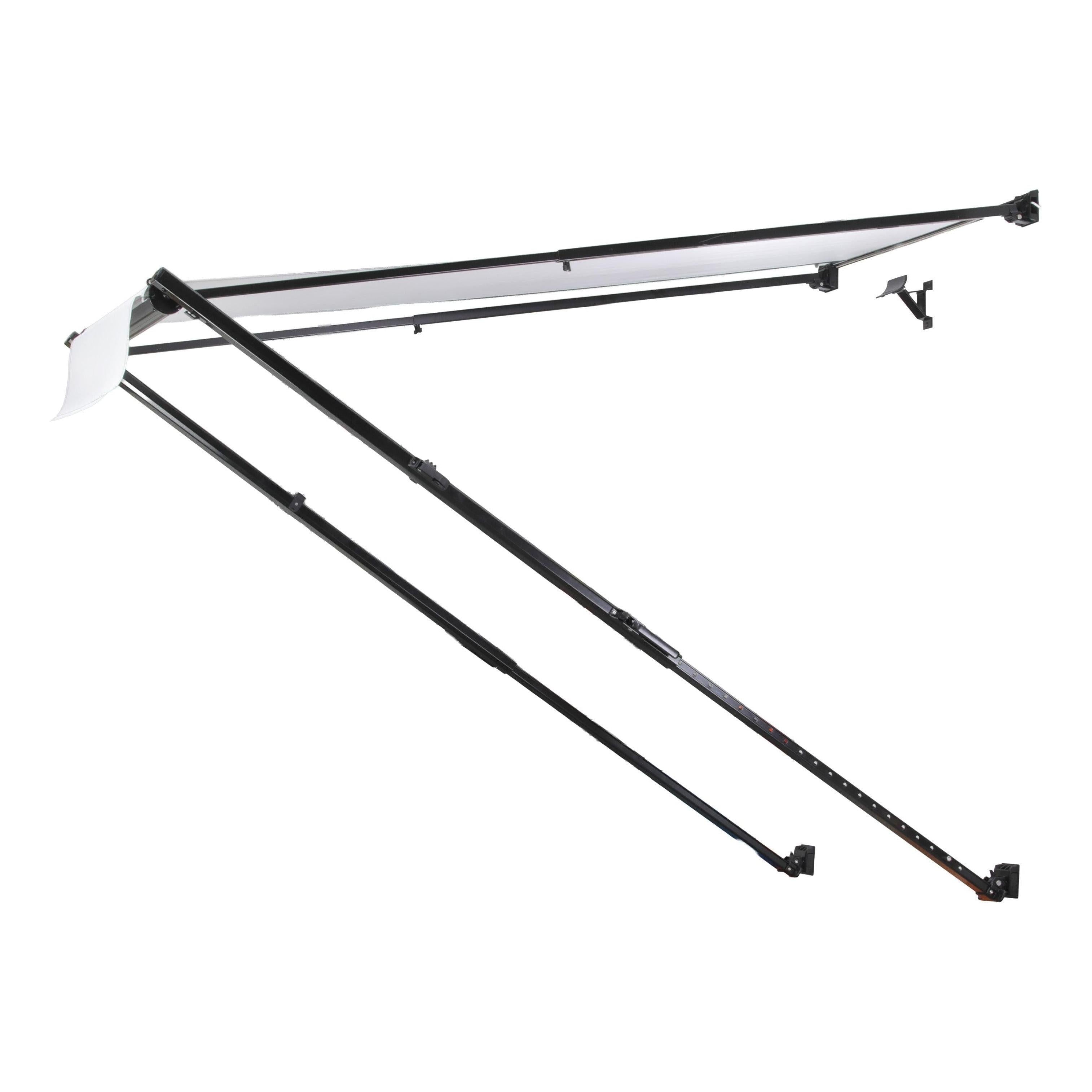 Finch Awning Manual Roll Out 14 Foot Black