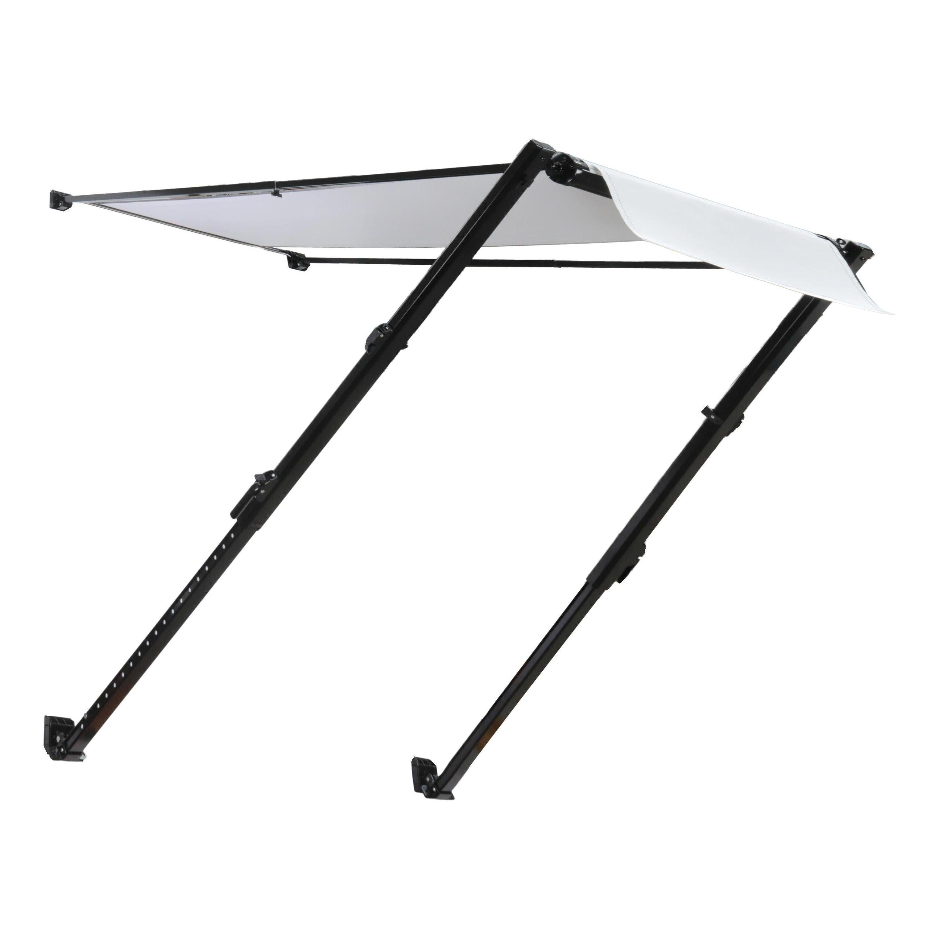 Finch Awning Manual Roll Out 16 Foot Black