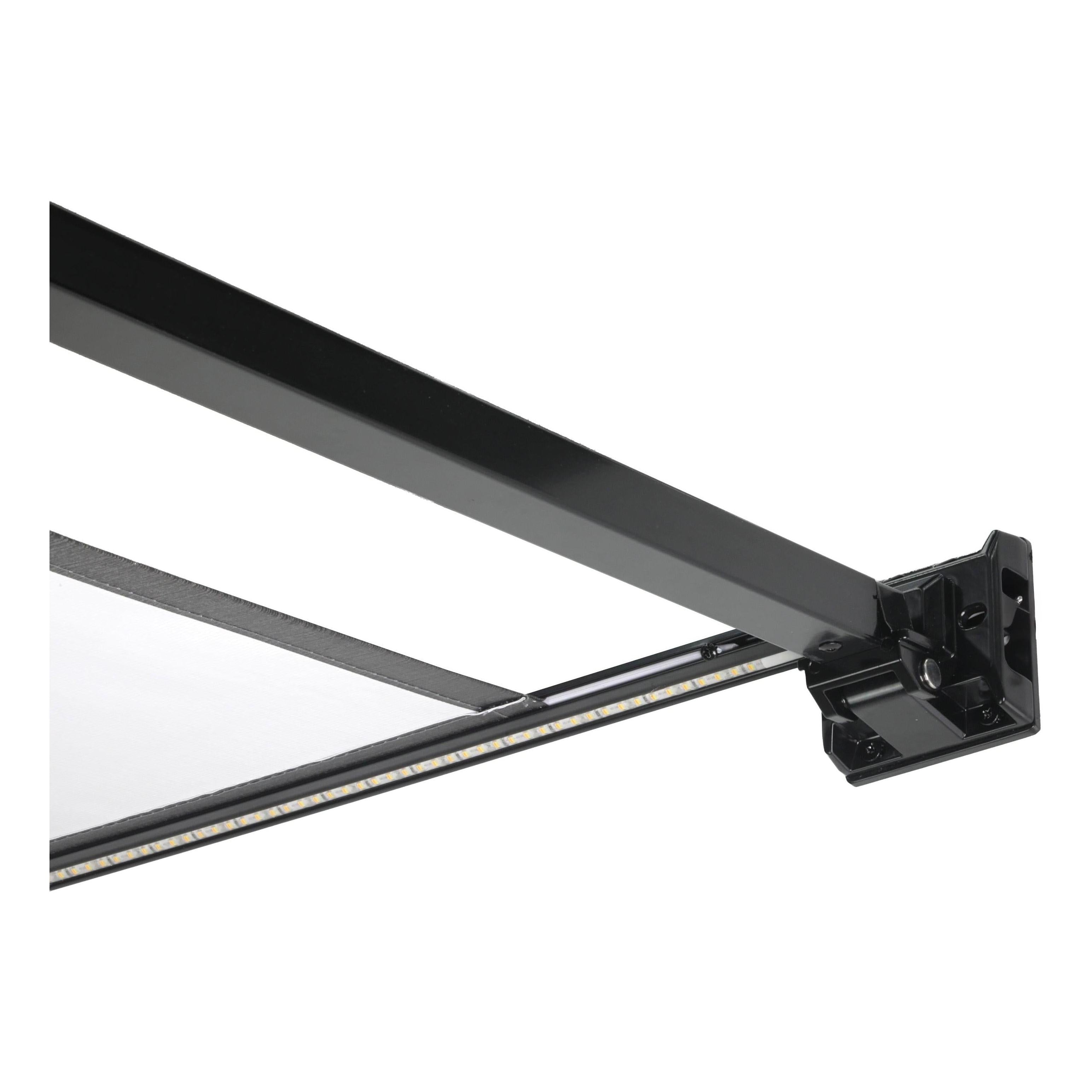 Finch Awning Manual Roll Out 19 Foot Black