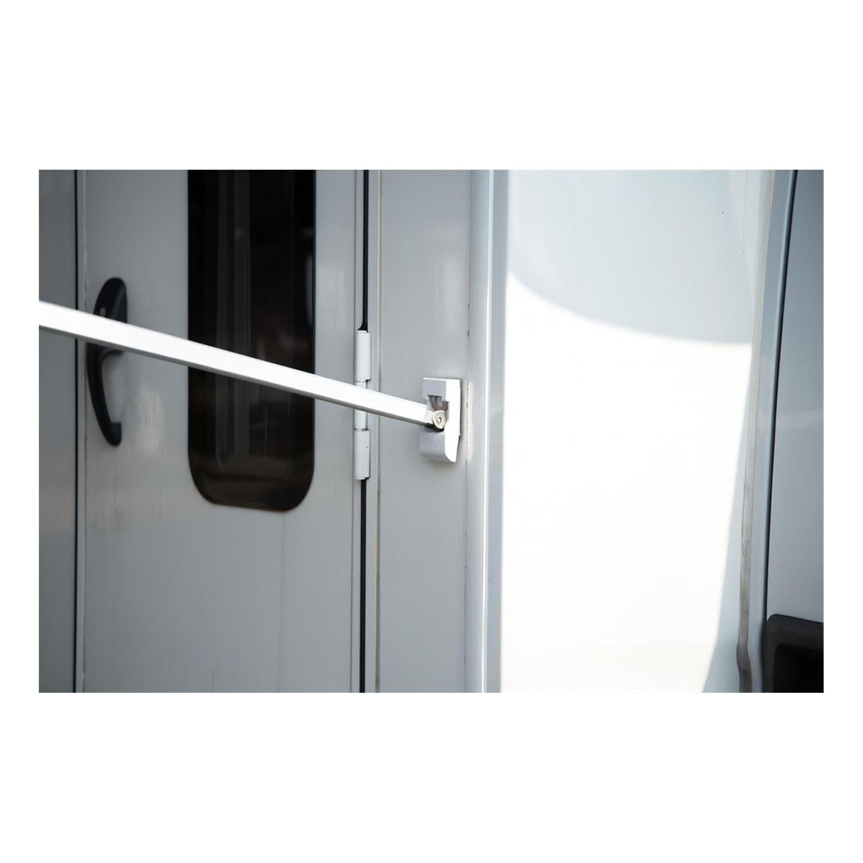 Finch Awning Side Mount Manual inc Support Leg 3 x 2.5m White