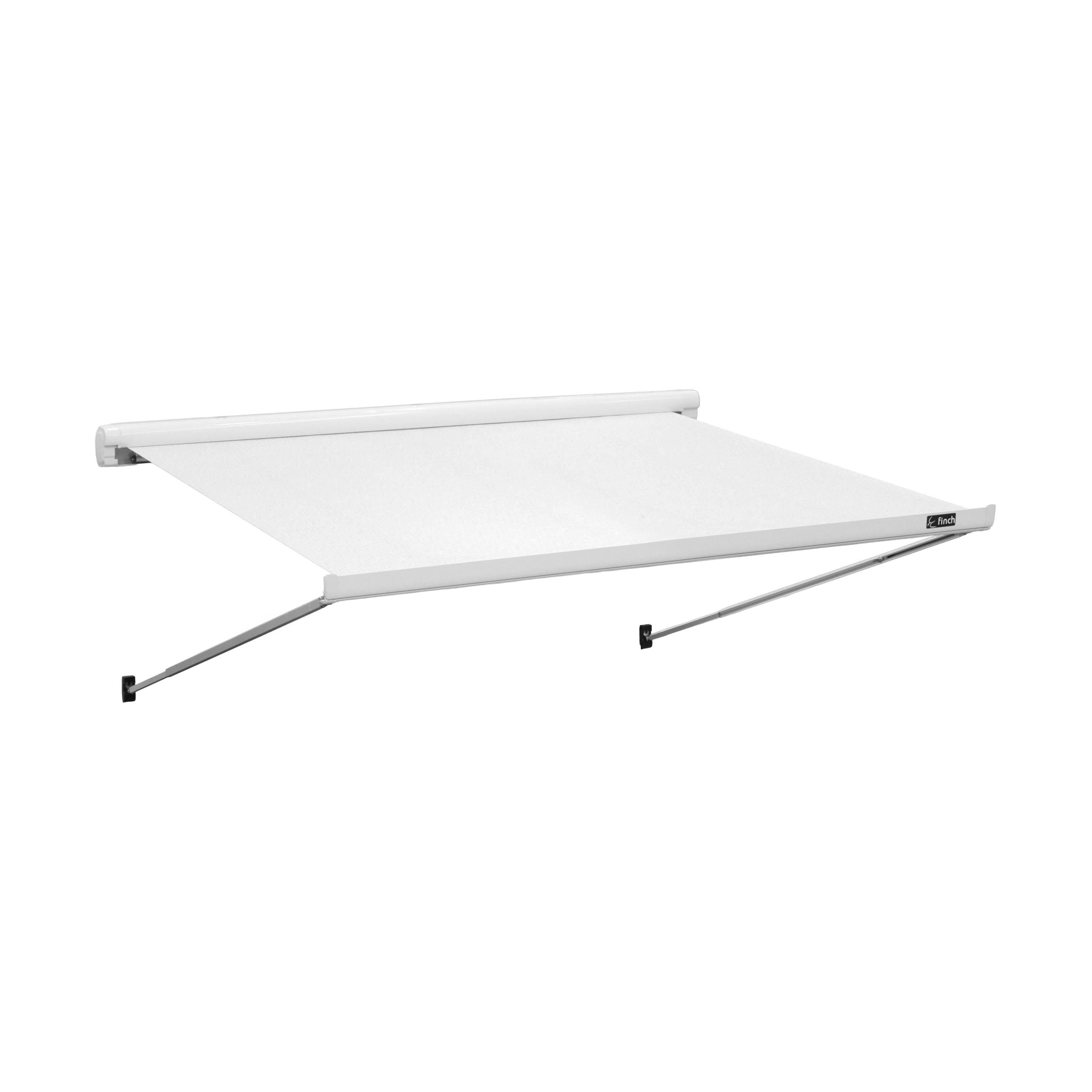 Finch Awning Side Mount Manual inc Support Leg 3 x 2.5m White