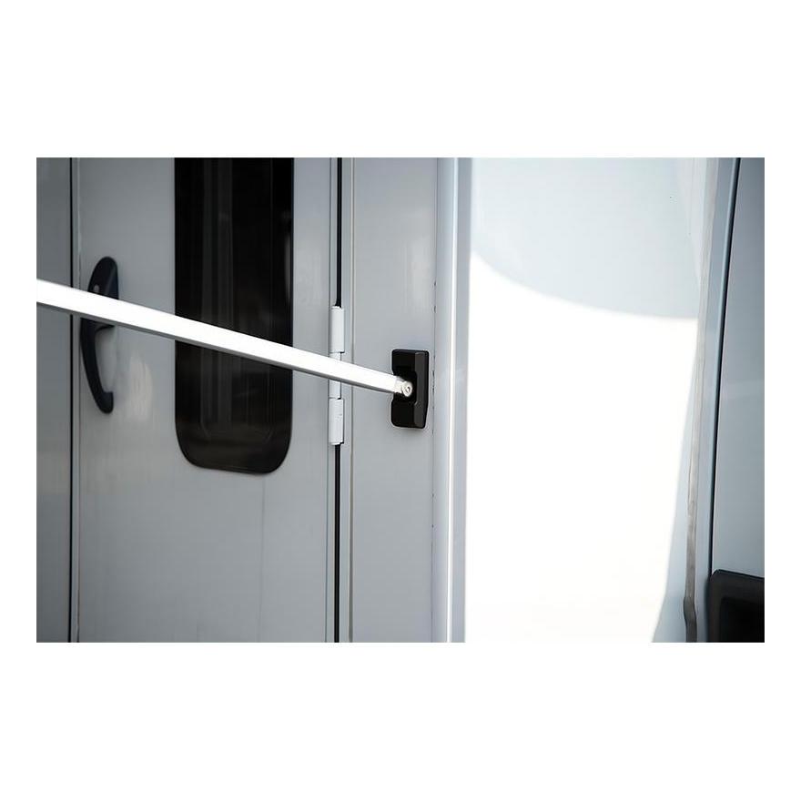 Finch Awning Side Mount Manual inc Support Leg 3.75 x 2.5m Black