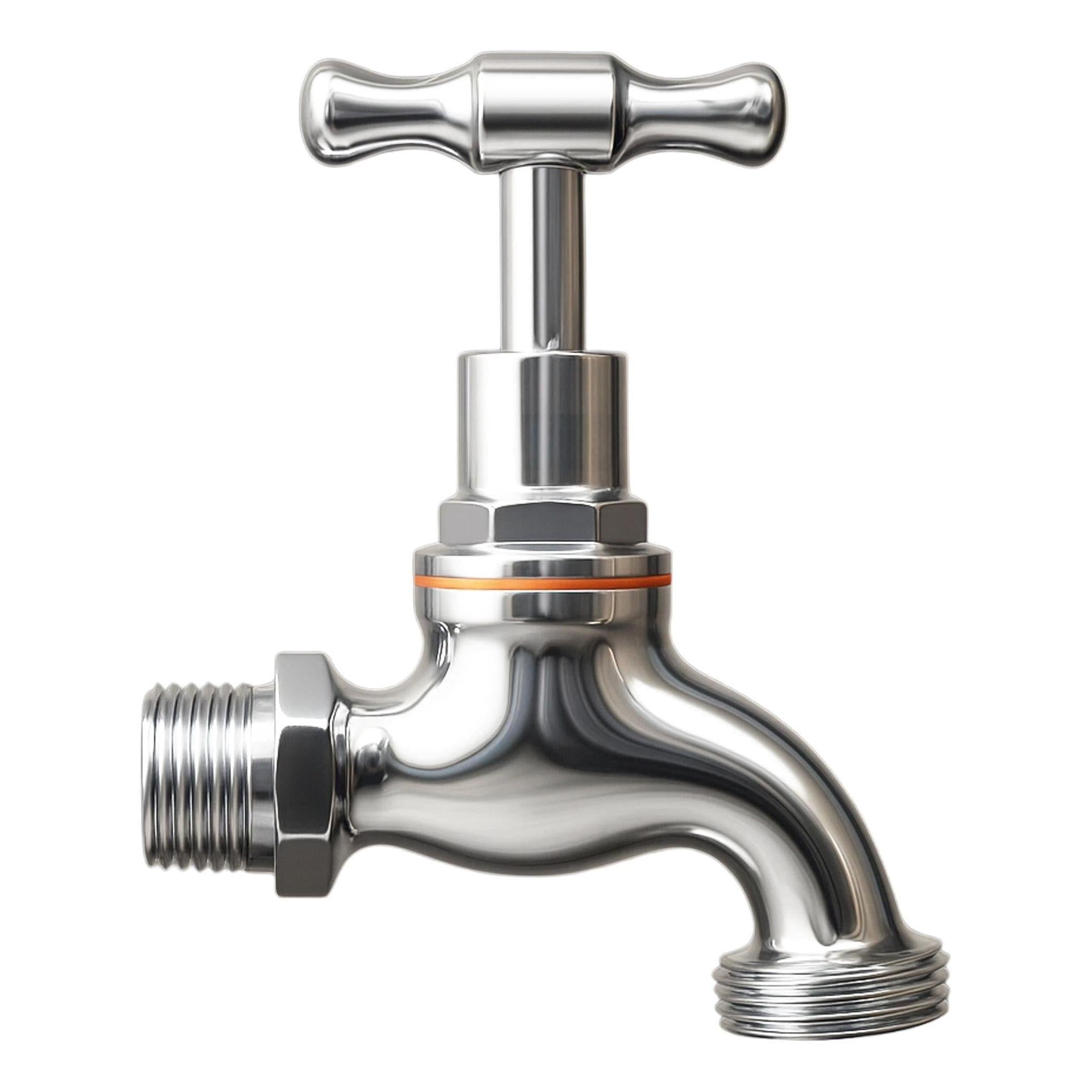 Finch Chrome Plated Tap - 1/2 " Male Thread