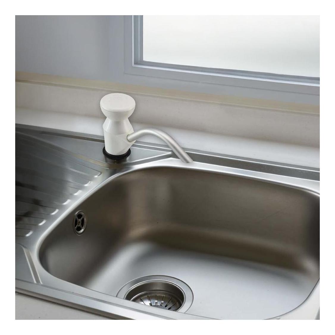 Finch Double Action Manual Plastic Sink Hand Pump White Blister