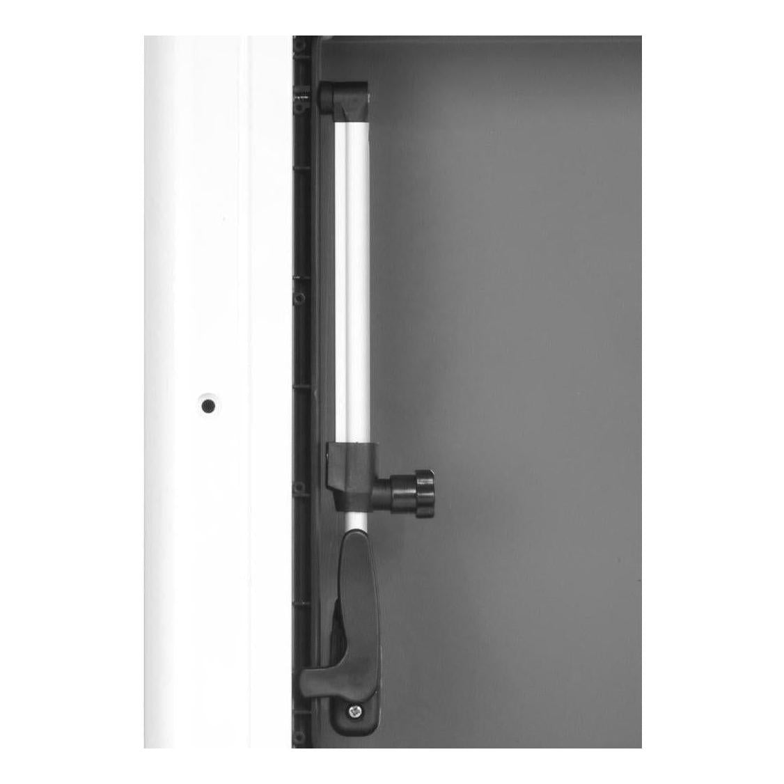 Finch Double Glazed Acrylic Window 1100 x 450 With Blind and Fly Screen