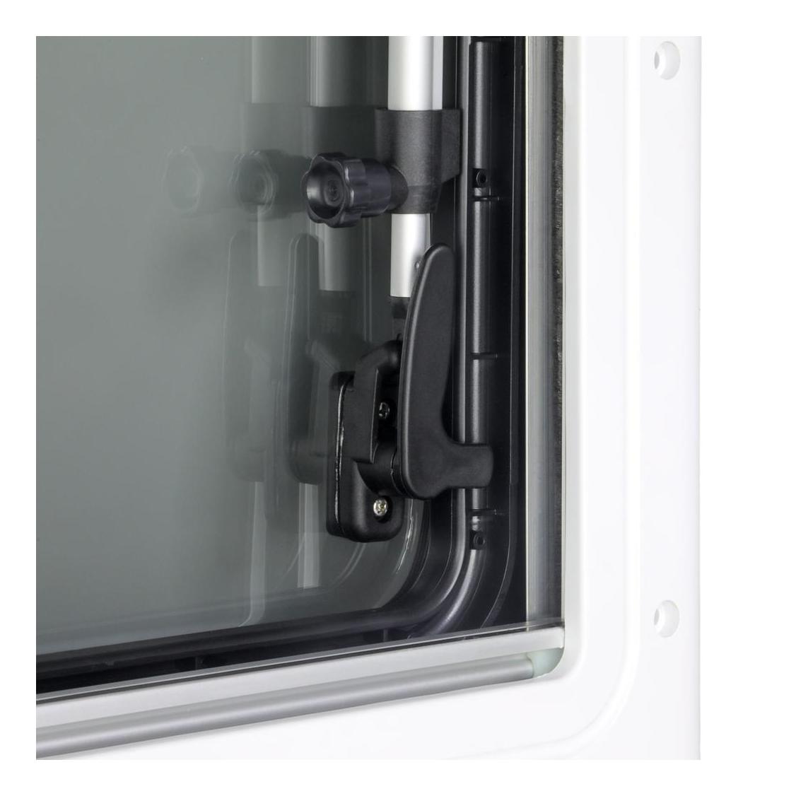 Finch Double Glazed Acrylic Window 500 x 350 With Blind and Fly Screen