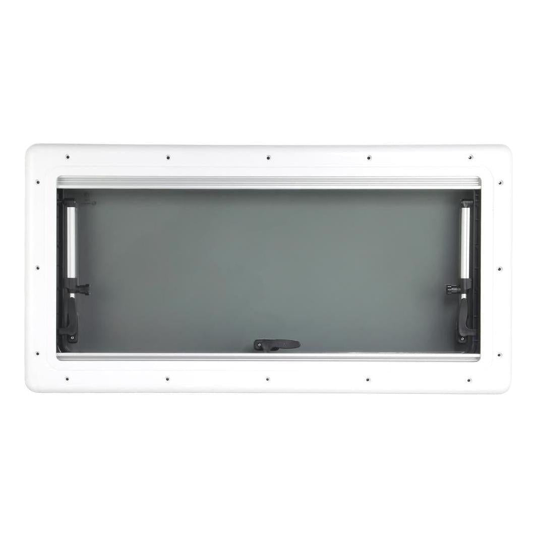 Finch Double Glazed Acrylic Window 600 x 600 With Blind and Fly Screen