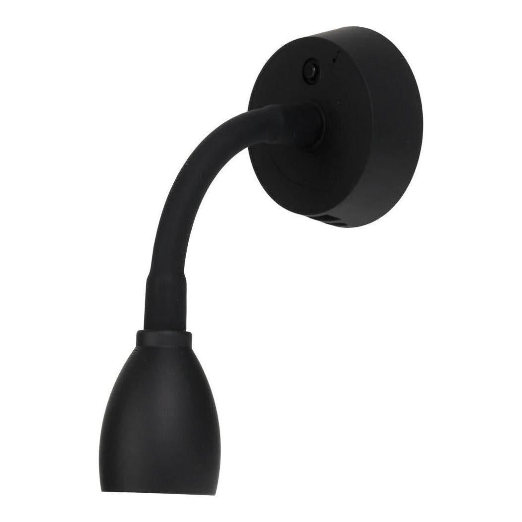 Finch LED 12V Reading Light with USB Port Black