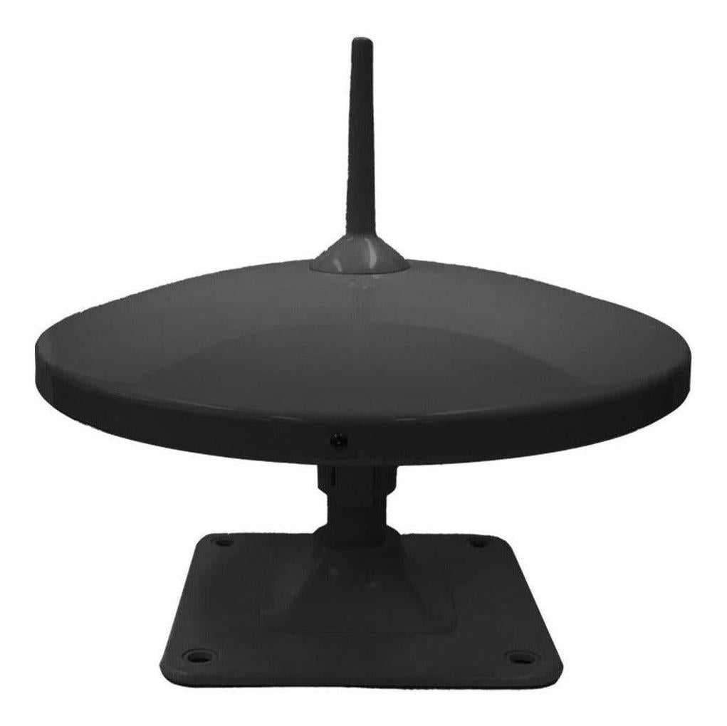 Glomex 250mm Amplified Digital RV TV Antenna Black
