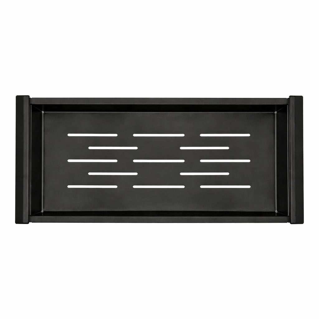 Henley Sink Basin Colander - Stainless Steel Matte Black