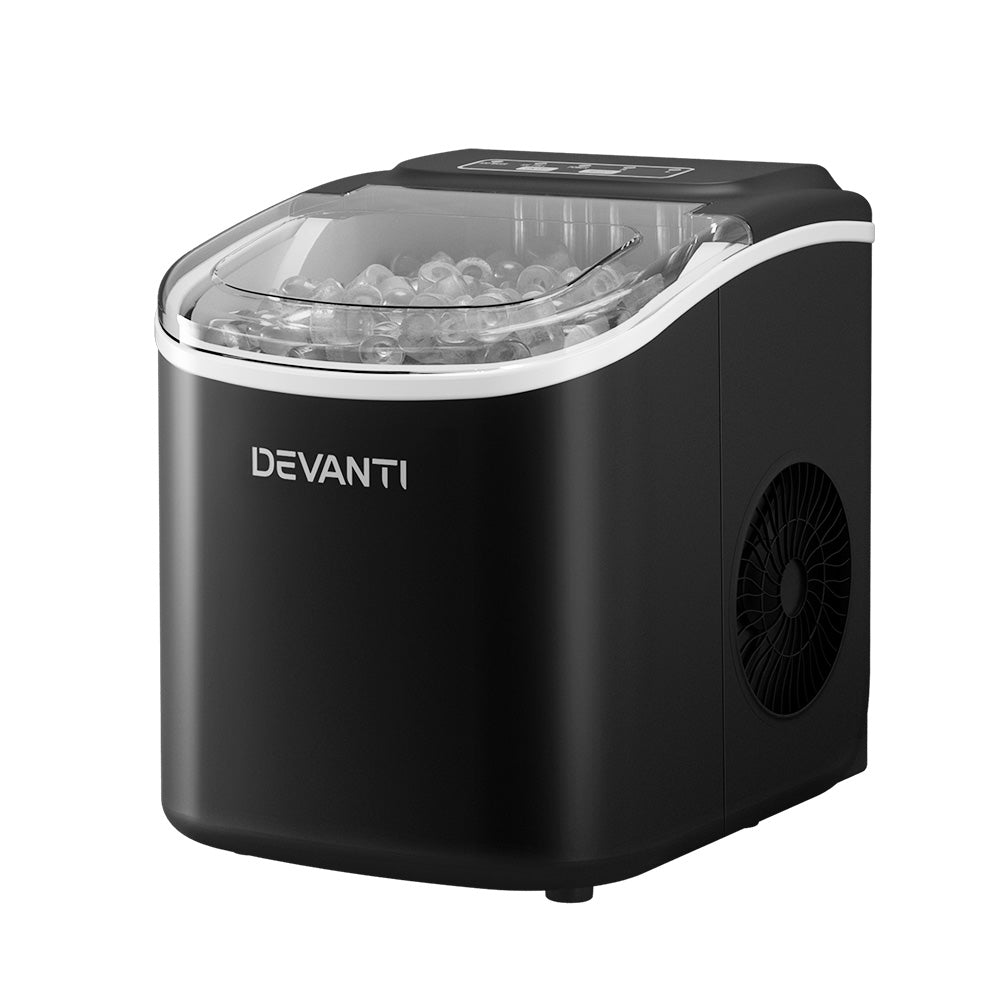 Devanti 12kg Ice Maker Machine Black