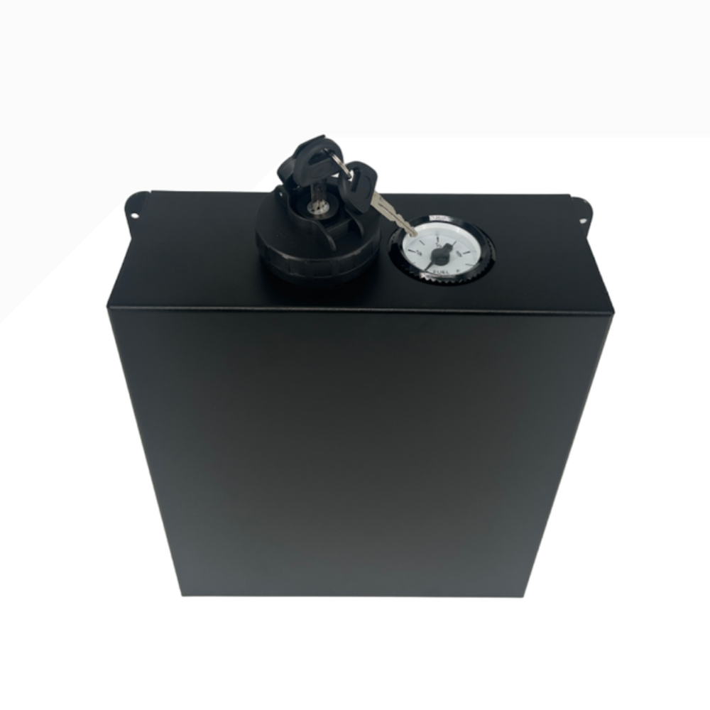 AU Focus 5L Fuel Tank Cover Plain Matt Black