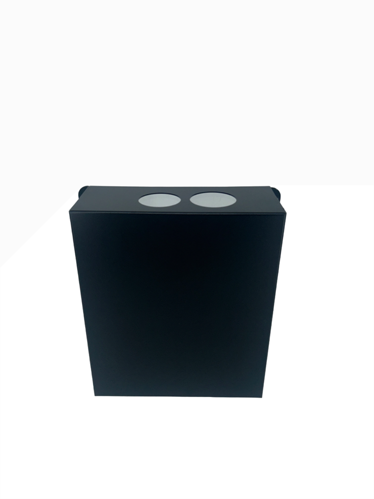 AU Focus 5L Fuel Tank Cover Plain Matt Black