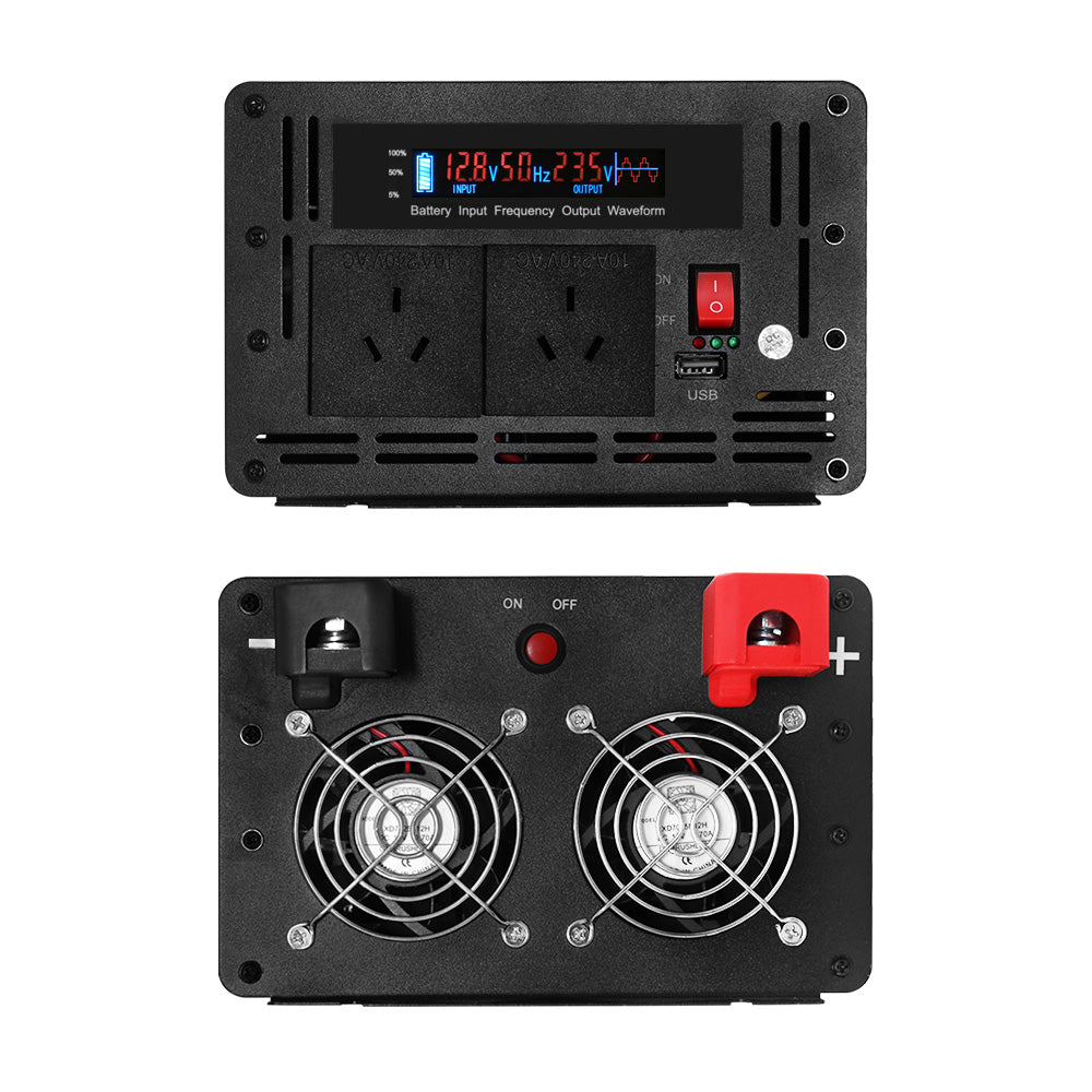 Giantz Power Inverter 3000W or 6000W Pure Sine Wave 12V-240V