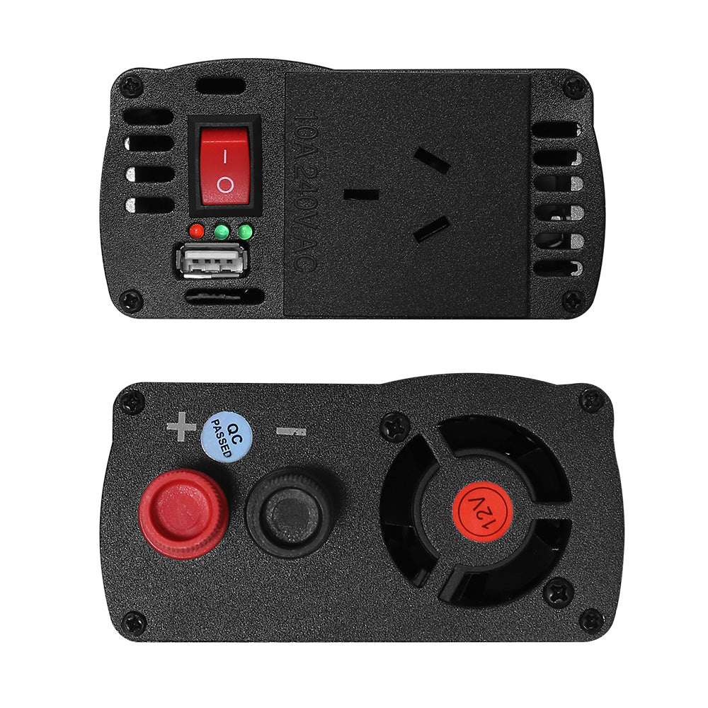 Giantz Power Inverter 600W/1200W 12V to 240V Pure Sine Wave