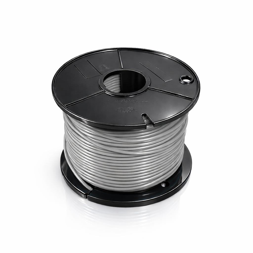 Iluma 2.5mm Speaker Grey / Black Trace Cable 500m Roll