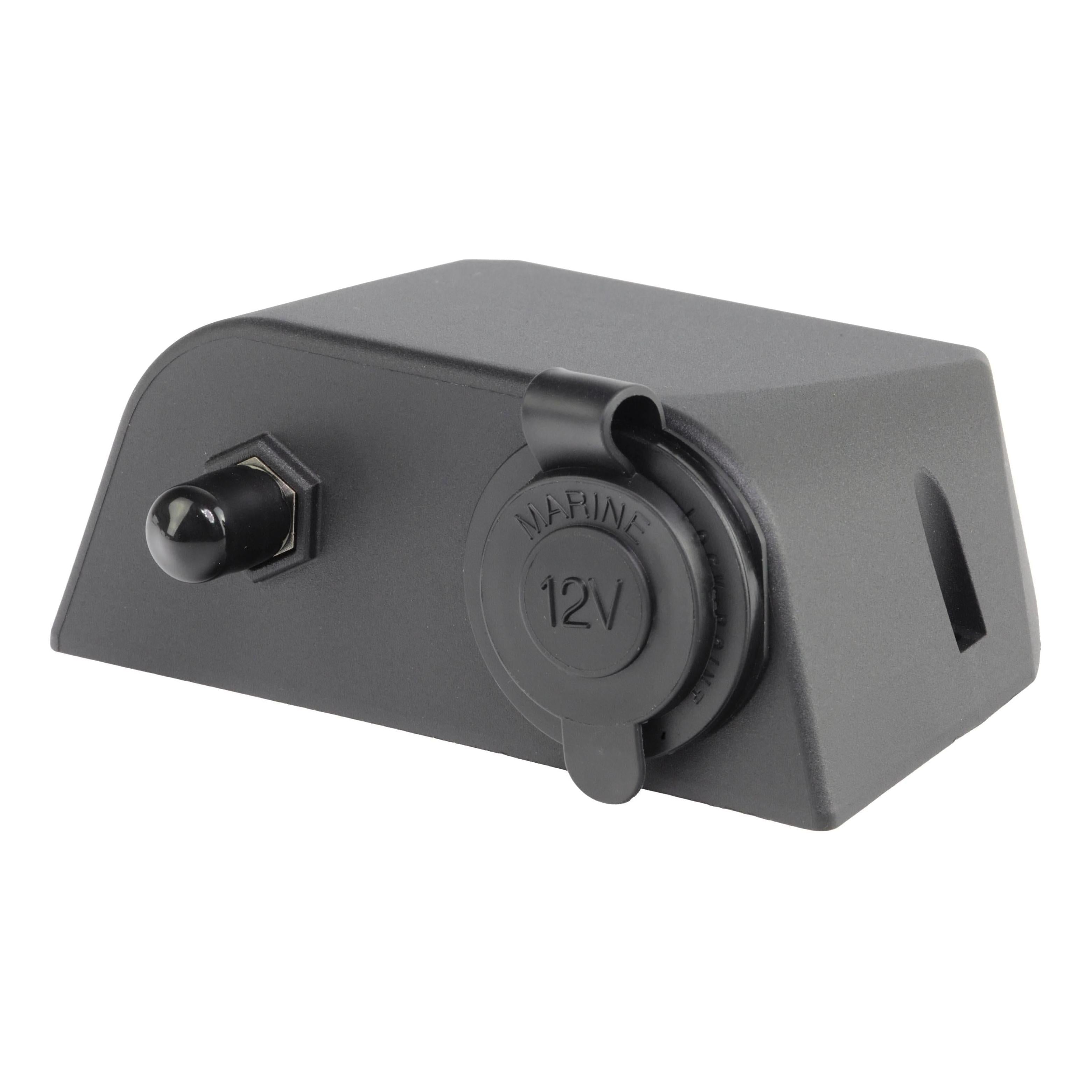 Iluma Accessory Socket & TV Antenna Port F Type Black