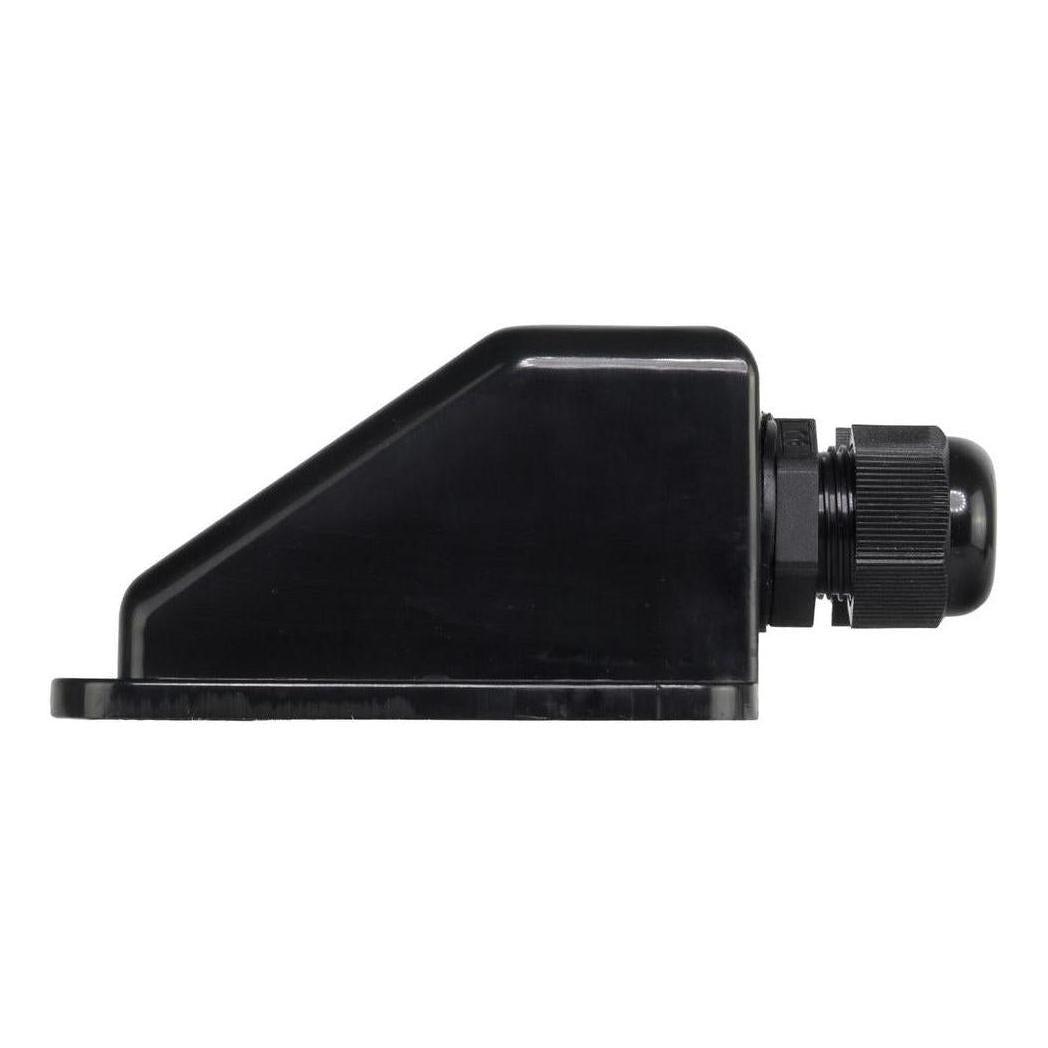 Iluma Double Cable Entry Junction Housing Box Gland for Solar Panel Wiring Black ILU-BEB