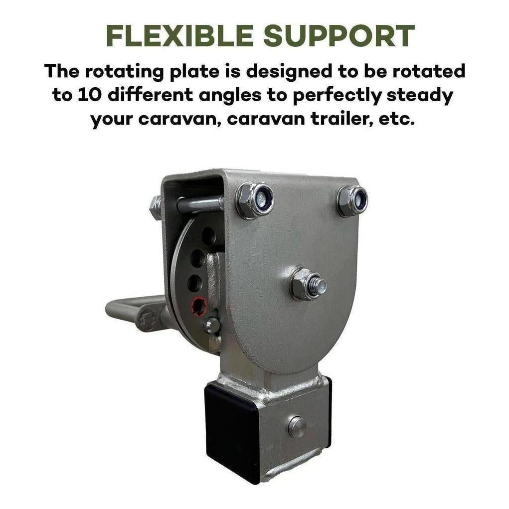 Iluma Drop Down Stabilizer Leg Corner Steadies 420mm Zinc