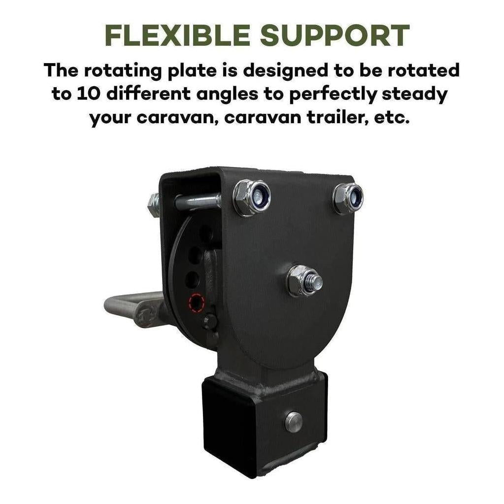 Iluma Drop Down Stabilizer leg Corner Steadies 820mm Black