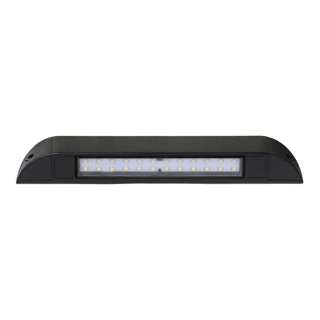 Iluma LED 10" 256mm Slim Awning Amber/White Bug Light IP67 Black