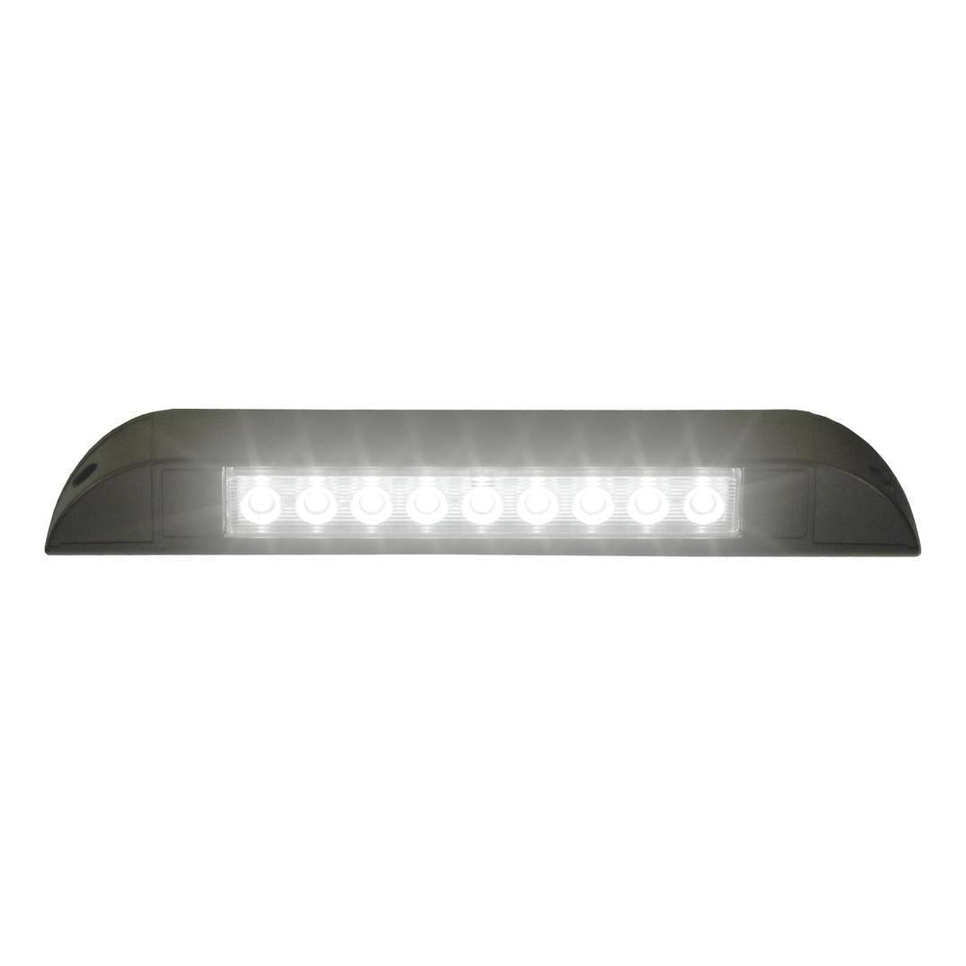 Iluma LED 10" 256mm Slim Awning White Light IP67 Black