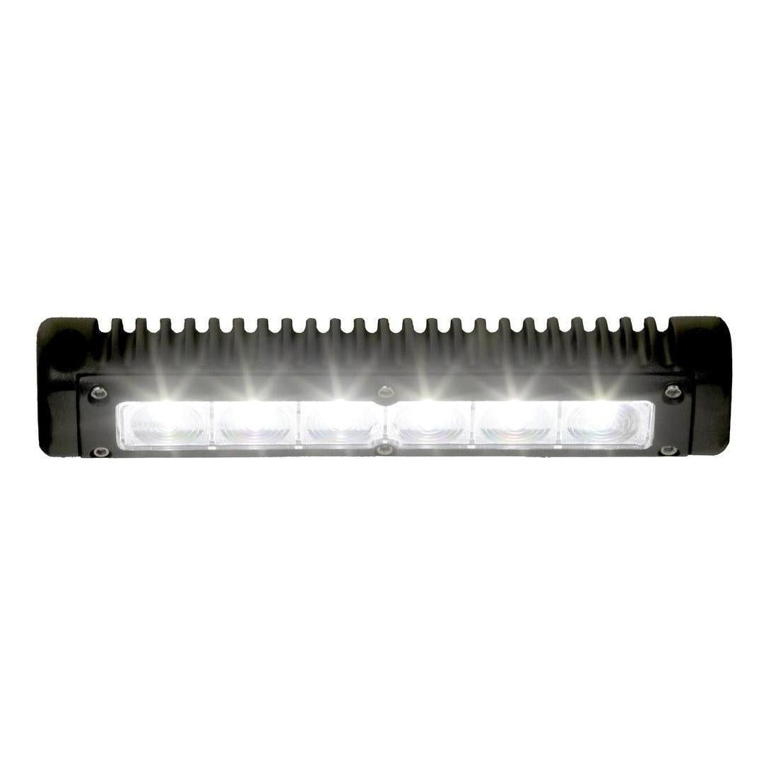 Iluma LED 8" 200mm Awning Amber/White Bug Light IP67 Black