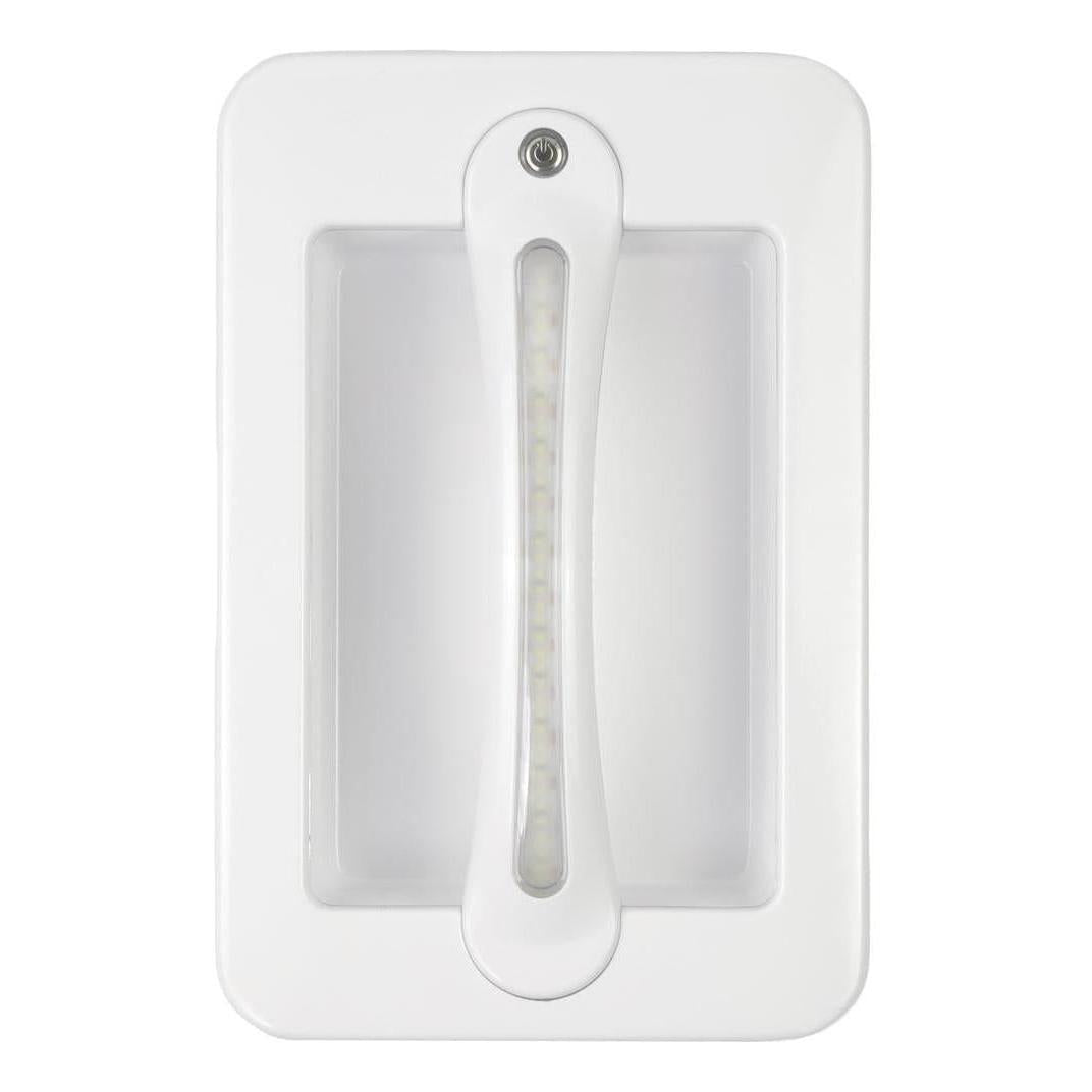 Iluma Led Dimmable Grab Handle White Light with Amber Night Light White Bargman Style
