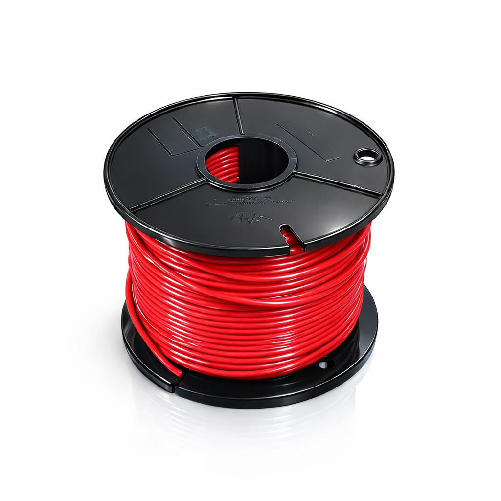 Iluma Non Migratory V90 10mm Red Single Core Auto Cable 60A 100m Roll