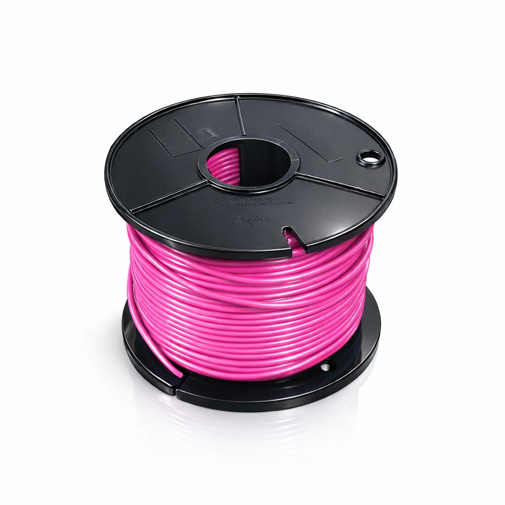 Iluma Non Migratory V90 3mm Pink Single Core Auto Cable 10A 500m Roll
