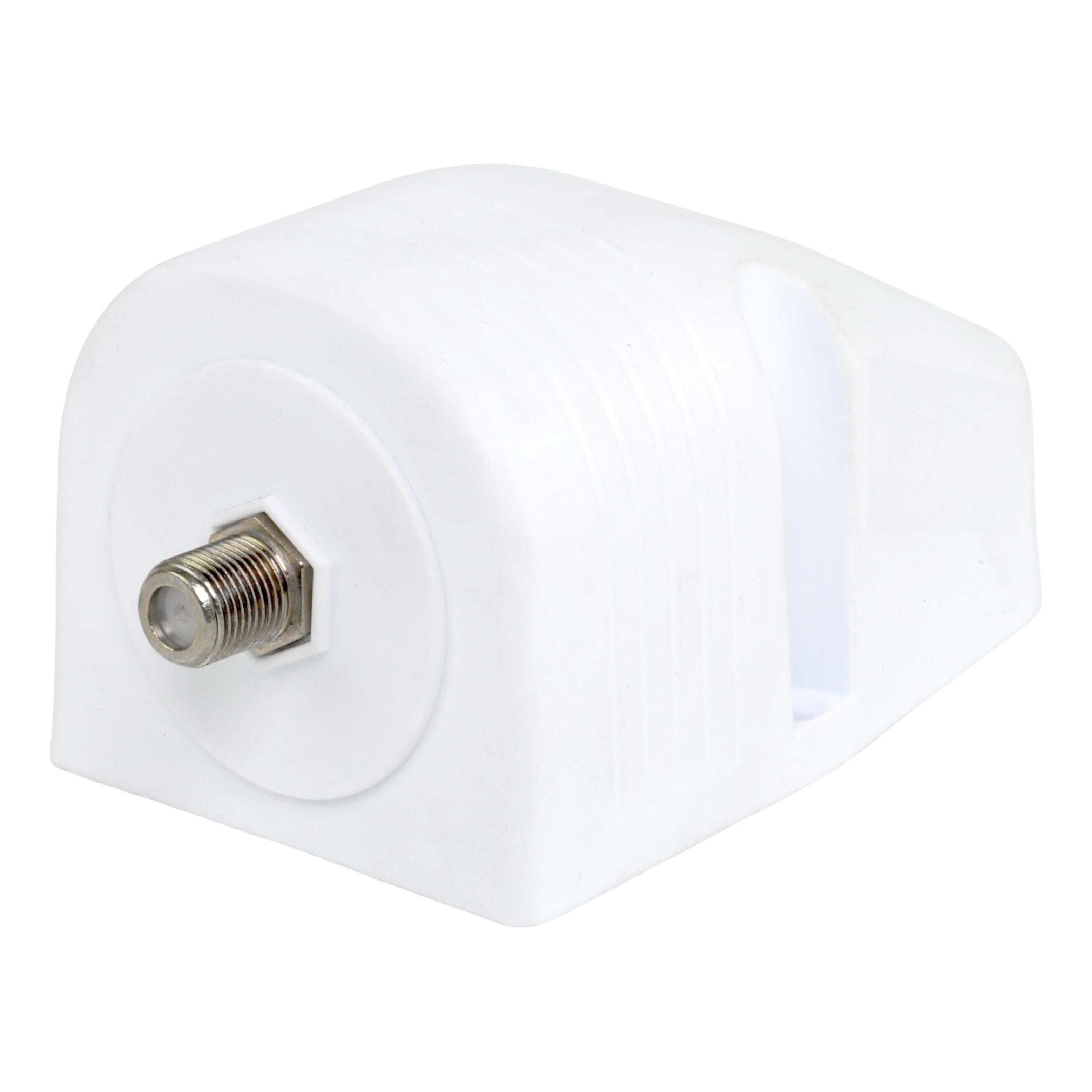 Iluma Surface Mount TV Antenna Port F Type White
