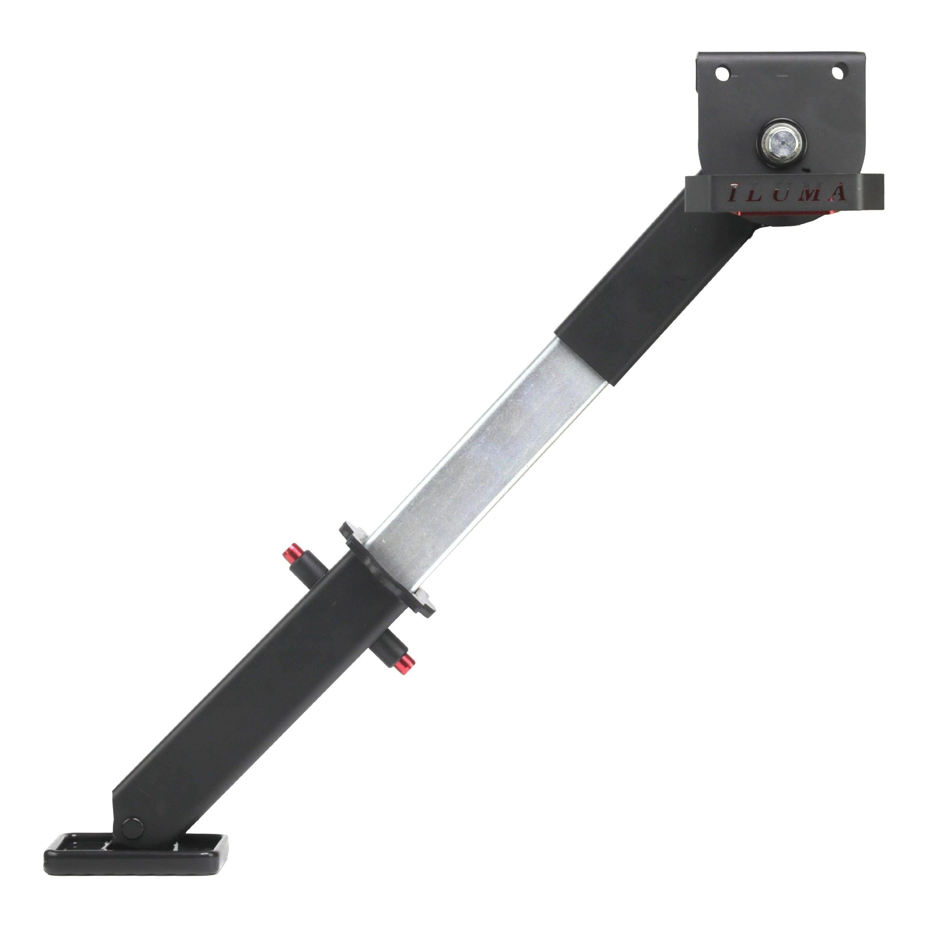 Iluma Telescopic Drop Down Stabilizer leg Corner Steadies 550 - 880mm Black