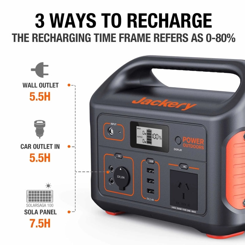 Jackery Explorer 500 Portable Power Station