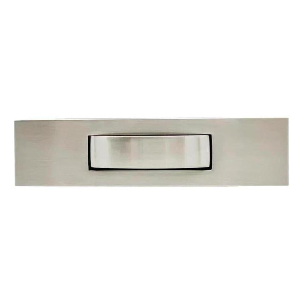Karina Push Lock Cabinet Handle Brushed Nickel