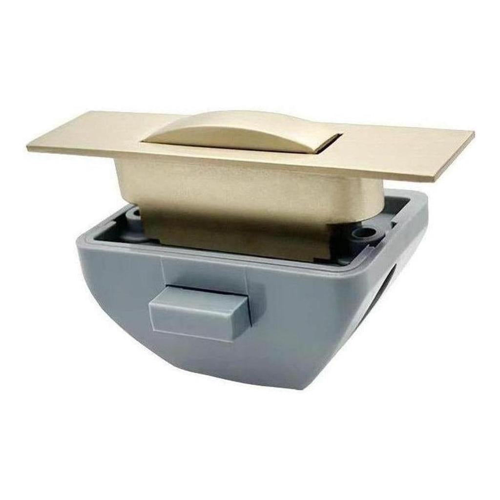 Karina Push Lock Cabinet Handle French Gold