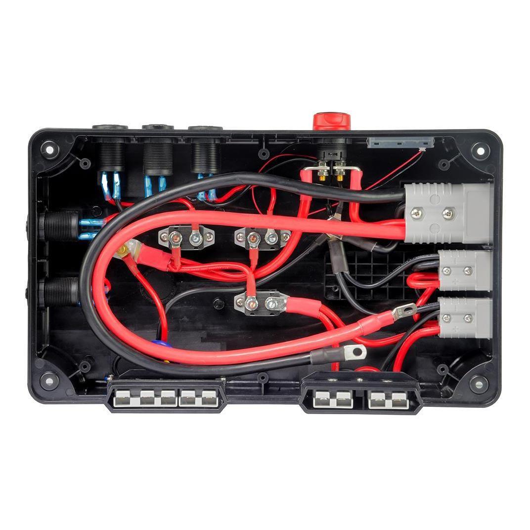 Kong 12V Battery Box Power Station With 25 Amp DC-DC Charger IP66