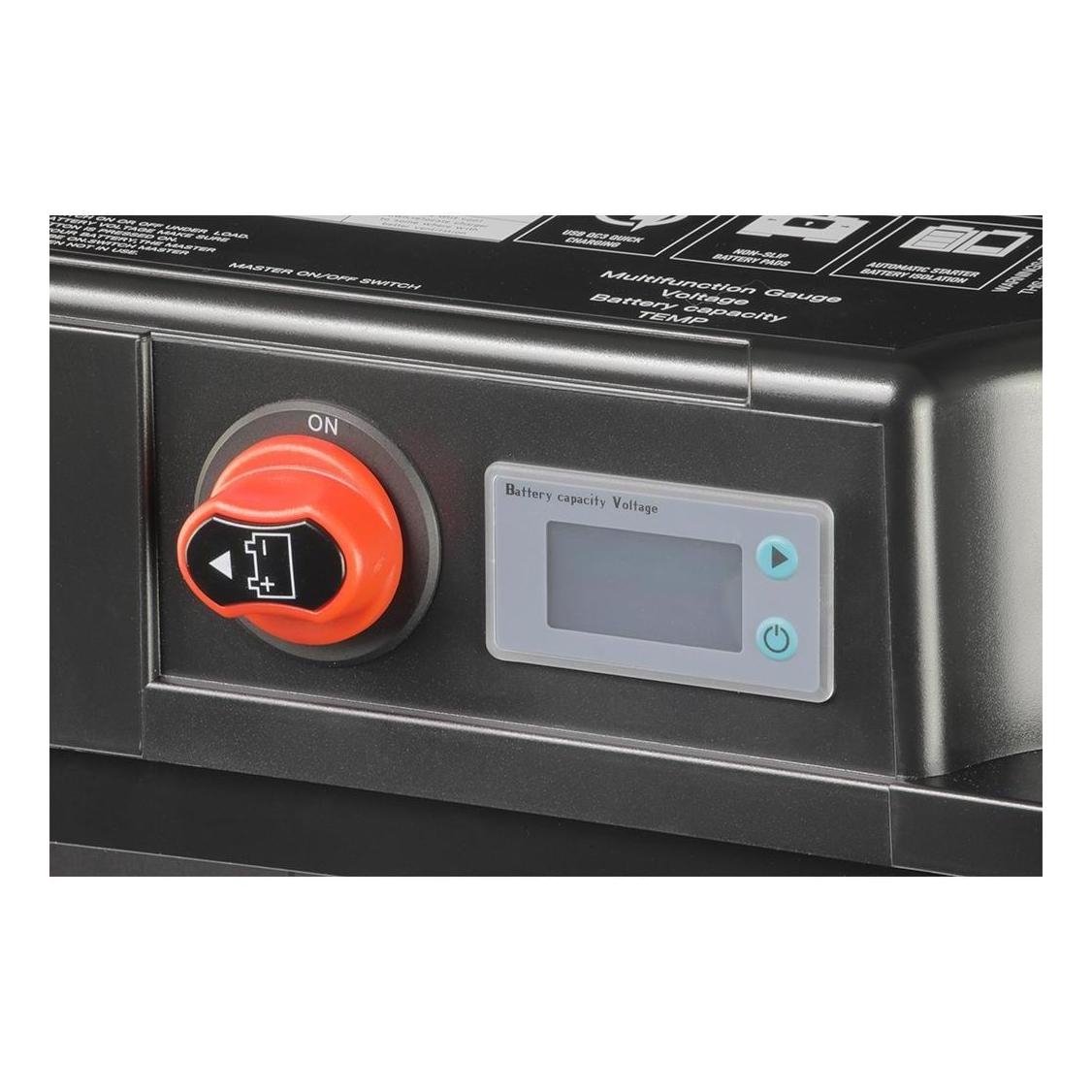 Kong 12V Battery Box Power Station With 25 Amp DC-DC Charger IP66