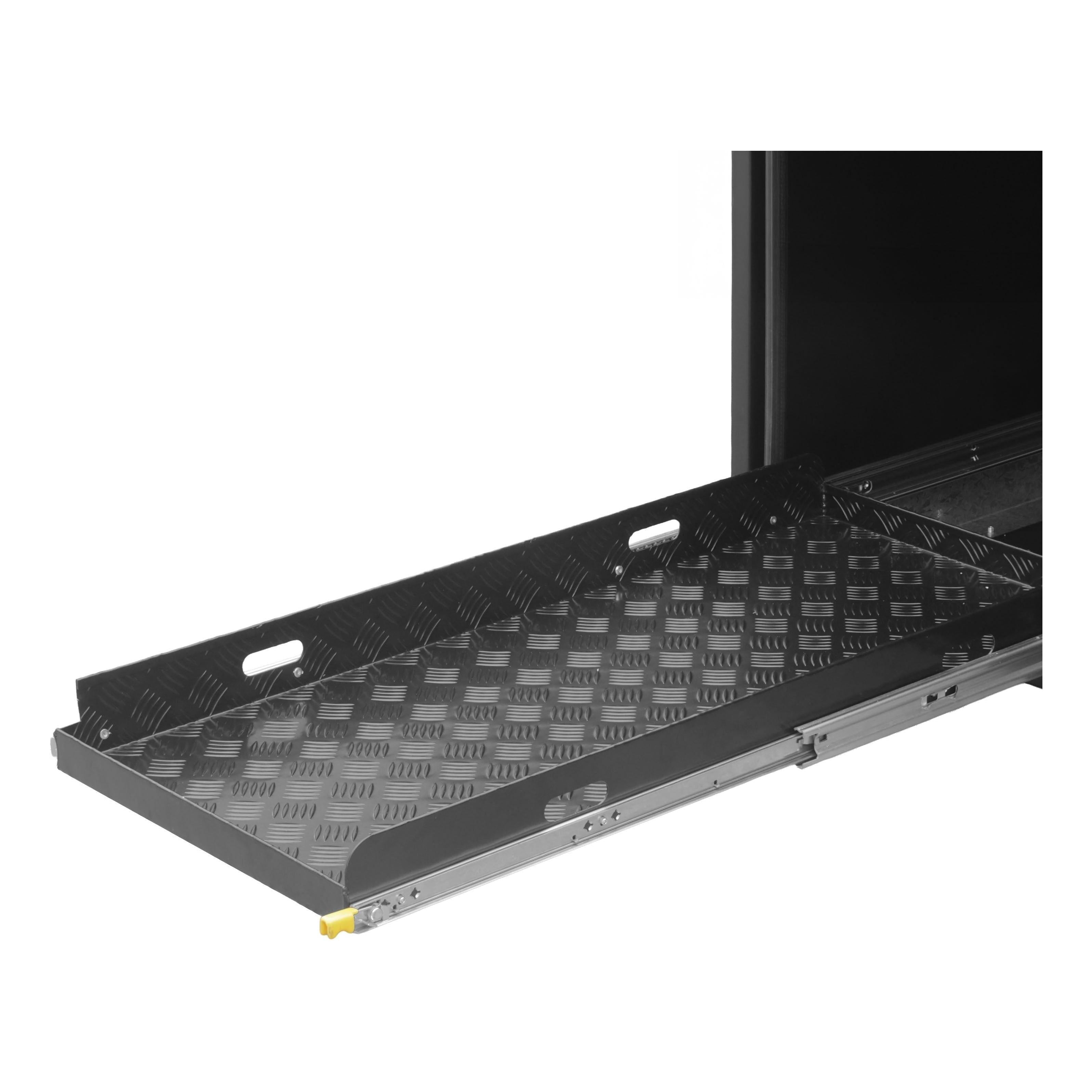 Kong Black Aluminium Beast Tool Box 4 Compartments 2100x1133x755mm
